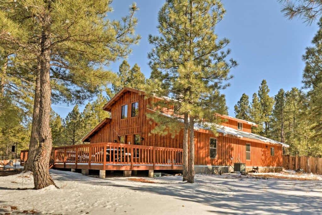 Flagstaff Cabin with 5 acres of fire pits and fire pits-Arizona