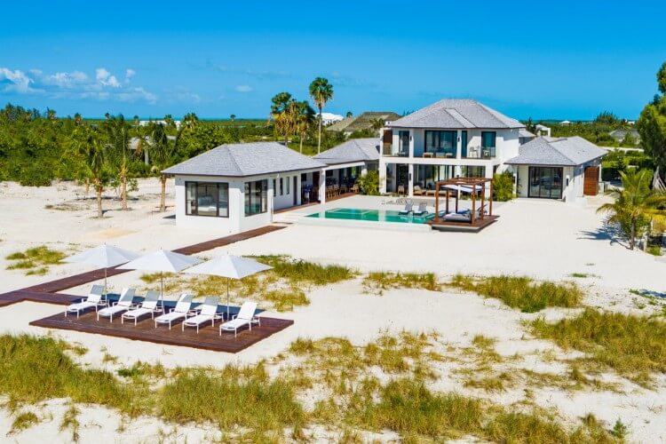 Vision Beach House in Turks and Caicos Islands.