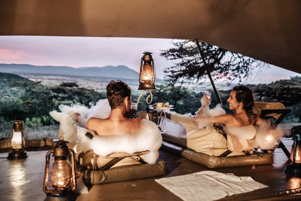 cottars camp 1920 africa best bathtub