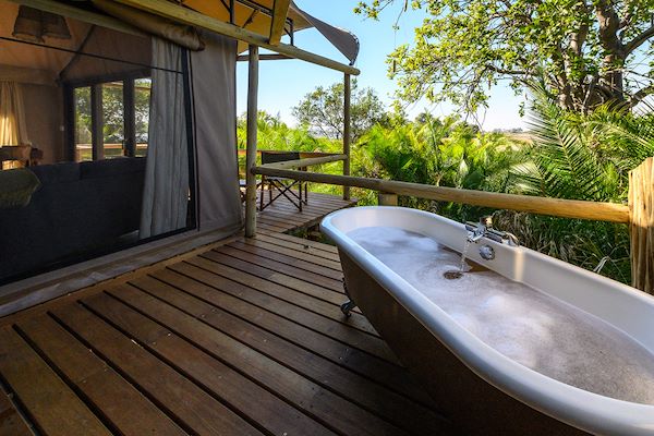 wilderness jacana accommodation outdoor bath