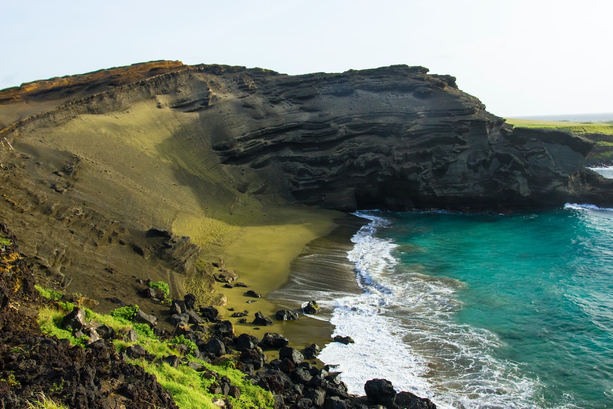 Papakolea Green Sand Beach