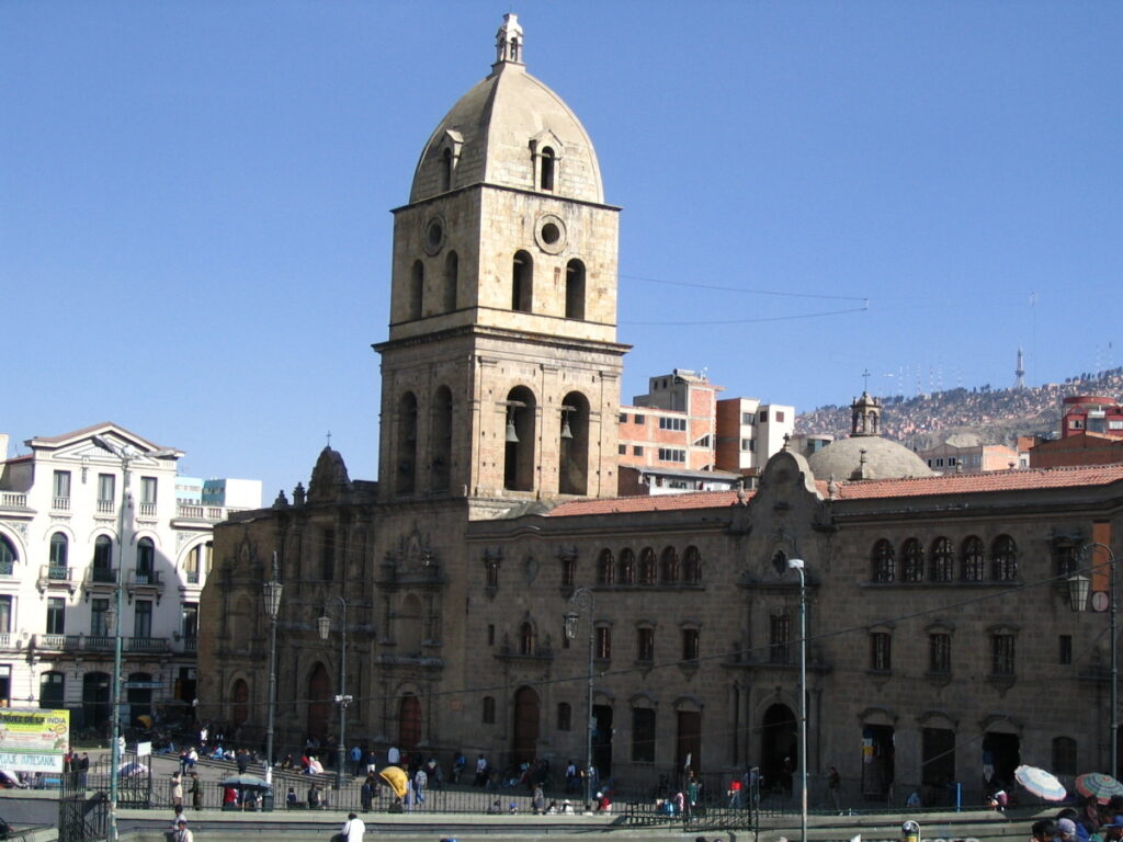basilica san francisco lapaz bolivia