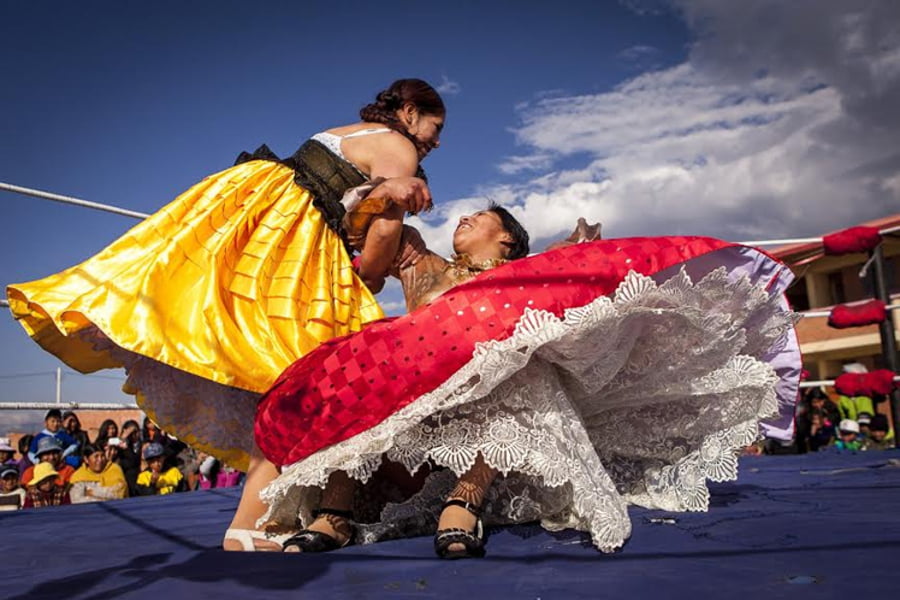 cholitas wrestling